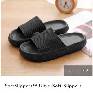 Softslipper Size (8.5-9.5) 40-41 Black Slides